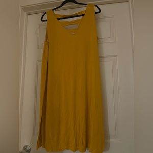 NY & Co Mustard Yellow Dress